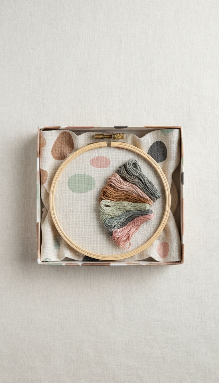 Signature Needlepoint Kit with Curated Threads